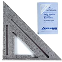 Swanson EU202 Metric Speed Square - Escuadra (25 cm)- color gris